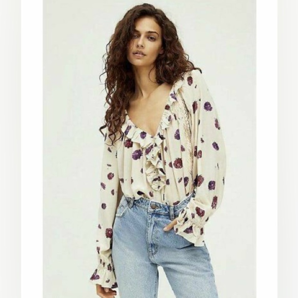 NWOT free people poppy bodysuit